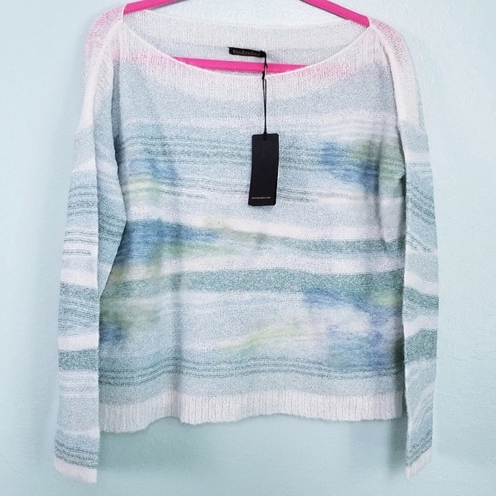 ANTHROPOLOGIE Troubadour Frosted Horizon Sweater SMALL - NEW